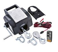 RIBIMEX 4277 Treuils Voiture 5 tonnes Marche AV et AR 12 V Noir