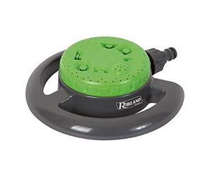 Ribimex Arroseur multifonction de jardin, 8 types de jets, couverture jusqu'à 90 m², entrée 3/4", pression 1-4 bar, idéal pour pelouses, parterres de fleurs et jardins - PRA/AB.1421