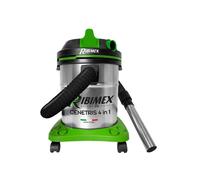 Ribimex - HEPA PRCEN010IT - Poubelle d'aspiration des Cendres, Solides et liquides 20 L - 1200 W Vert, Noir