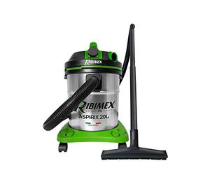 Ribimex Aspirateur pour Solides et liquides Aspirix, 20 l, 1200 W | PRASP20IT/PEX - Aspirateur avec prise pour outils électriques, filtre HEPA lavable, fonction soufflage