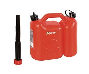 Ribimex Bidon Double en polyéthylène de 5 L et 2,5 L