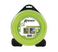 Ribimex Fil carré pour débroussailleuse en nylon haute densité, 70 m, blister de 450 g, Ø 2,4 mm, résistant pour usage intensif, PRDFB070X24CR
