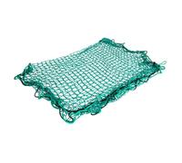 RIBIMEX Filet Spécial Remorque en Corde Vert, 130x180cm, avec 10 Crochets de Fixation, Maille 45x45mm