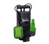Ribimex Pompe vide-cave eaux chargées PRPVC400C – 400 W avec interrupteur flotteur