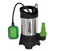 RIBIMEX Pompe vide cave eaux chargées 750W inox base plast+flotteur