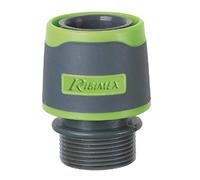 Ribimex Pra/RB.1240 Raccord Rapide fileté Mâle 20 x 27 mm, Gris, 55 x 30 x 30 cm