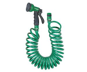 Ribimex PRA/TS.1360 Kit de tuyau spiralé, 15 m, Vert/Gris