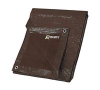 Ribimex Bâche 120 g/m² 2 x 3 m marron