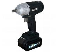 Ribimex PRBAT20/CC4 Clé à Choc à Batterie 20 V-4.0 Ah-RBAT20, Gris et Noir
