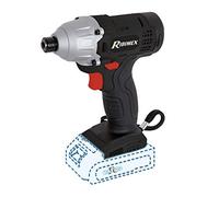 Ribimex Visseuse à choc RBAT20 20 Volts sans batterie ni chargeur Rouge/Noir