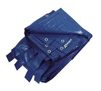Ribimex Bâche pour piscine rectangulaire 5 x 8 m 140 g/m² avec vidange centrale