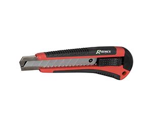 RIBIMEX PRCUT18 Cutter 18 mm recouvert de Soft Touch