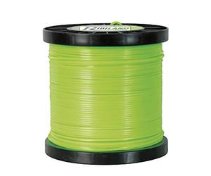 Ribimex PRDFC140X24CR Fil carré en bobine, 2,4 x 140 m, vert