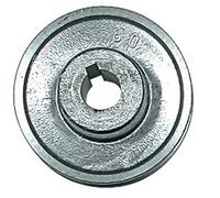 RIBIMEX - PRP19/100 - Poulie en aluminium 19-100 mm