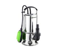 Ribimex Pompe vide-cave eaux chargées PRPVC1101CI 1100 W avec interrupteur flotteur