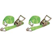 RIBIMEX - PRSANACC060 - Sangle d'ancrage à cliquet 1T (Lot de 2)