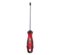 Ribimex - Tournevis Pozidriv PZ3 Aimanté - 8x150 mm - Manche Bi-Matière Antidérapant - Tige Acier Trempé