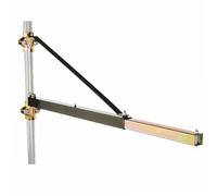 Ribimex Potence de palan pivotante PP120 1,20 m 200 kg
