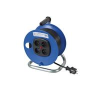 Ribimex Enrouleur dévidoir électrique PREEB25315 3500 W 4 prises 25 m