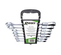 RIBITECH Jeu de 7 Clés Mixtes à Cliquet-PRCLECX7, Autre