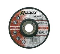 Ribitech PRDAEA115 Disque d'ébavurage en acier 115 x 6,4 x 22,2 mm