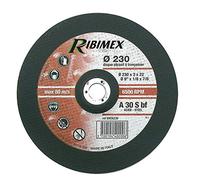 Ribitech PRDAEA230 Disque d'ébavurage en acier 230 x 6,4 x 22,2 mm