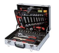 Ribimex Mallette d'outillage PRKOUT149VA Aluminium 149 pièces Double compartiment