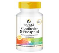 Riboflavine 5-phosphate, 100 comprimés, vitamine B2 bio-identique, végétalien...