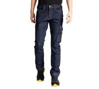 Jeans de travail - Homme - Taille 38 - Multi poches - Coupe droite confort - Fibreflex - Stretch brut - Joba