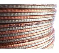 Ricable Custom 1.5/10 - Câble d‘Enceinte 10m 2 x 1,5 mm² pour Hi-FI Audio Haut-Parleur en cuivre OFC