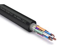Ricable Custom H24/20 Bobine 20m - Câble 24 AWG HDMI 2.0 à souder pour l'installation 4K HDR OFC