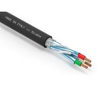 Ricable Custom H6P/5 Bobine 5m - Câble d'alimentation Duble Blindage 3 x 6 mm² Hi-FI Audio