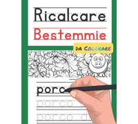 Ricalcare Bestemmie da Colorare: Ricalcare Lettere e Numeri in tutta Blasfemia + Bestemmie da Colorare per Adulti
