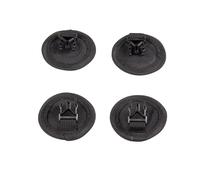 Shad Kit 4 aimants pour sacoche de réservoir avec sangle de sécurité Noir