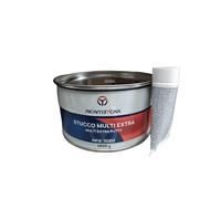 RICAMBYCAR Mastic Multiextra pour carrosserie 1,8 kg + durcisseur - Haute puissance de remplissage