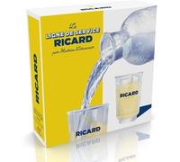 Coffret Lehanneur RICARD Pastis de Marseille 2 verres + 1 Carafe - 45%, 70cl