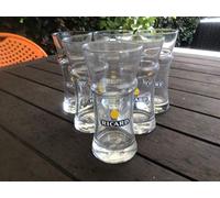 RICARD Lot de 6 Verre gagnere avec Trait doseur Neuf