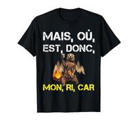 Ricard Mais Où Donc Mon Cadeau Homme Alcool OursDrôleQuiBoit T-Shirt