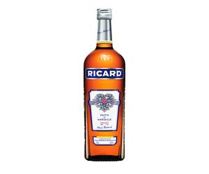 RICARD Pastis de Marseille Apéritif anisé - 45%, 1L