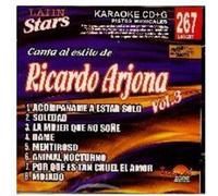 Ricardo Arjona - Ricardo Arjona, Vol. 3-Latin Stars Karaoke