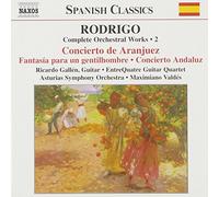 Ricardo Gallen - Rodrigo : Musique pour orchestre, volume 2 : Concerto de Aranjuez - Fantasia para un gentilhombre