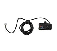 Ricardonty Affichage pour Vélo Électrique 24V 36V 48V Ebike Panneau de Contrôle Intelligent Affichage LCD LED880 Étanche pour Contrôleur KT