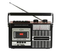 Radio/enregistreur - Ricatech - PR85 - FM/AM/SW1/SW2 - Lecteur de cassette - Microphone intégré