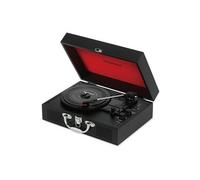 Ricatech RTT25 Executive platine vinyle avec Bluetooth, noir