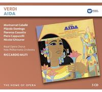 RICCARDO/CABALLÉ,MONTSERRAT/DOMINGO,P. MUTI - AIDA 3 CD NEUF VERDI,GIUSEPPE