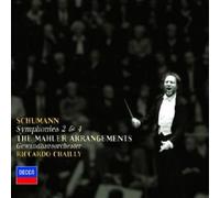 Schumann – Symphonies n°2 et n°4 : arrangements de Gustav Mahler – Import