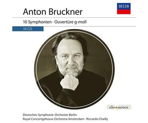 RICCARDO/DSOB/CGO CHAILLY - ANTON BRUCKNER: 10 SINFONIEN (ELOQUENCE) 10 CD NEUF