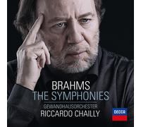 RICCARDO/GOL CHAILLY - BRAHMS: THE SYMPHONIES 3 CD NEUF BRAHMS,JOHANNES