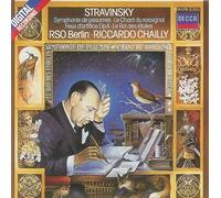 RICCARDO/RSOB/+ CHAILLY - PSALMENSINFONIE CD NEUF STRAWINSKY,IGOR