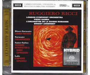 Ricci, Ruggiero / London Symphony Orchestra - Carmen Fantasie/weisen/Havanaise-Introduction & Rondo Capriccioso-SACD [Import]